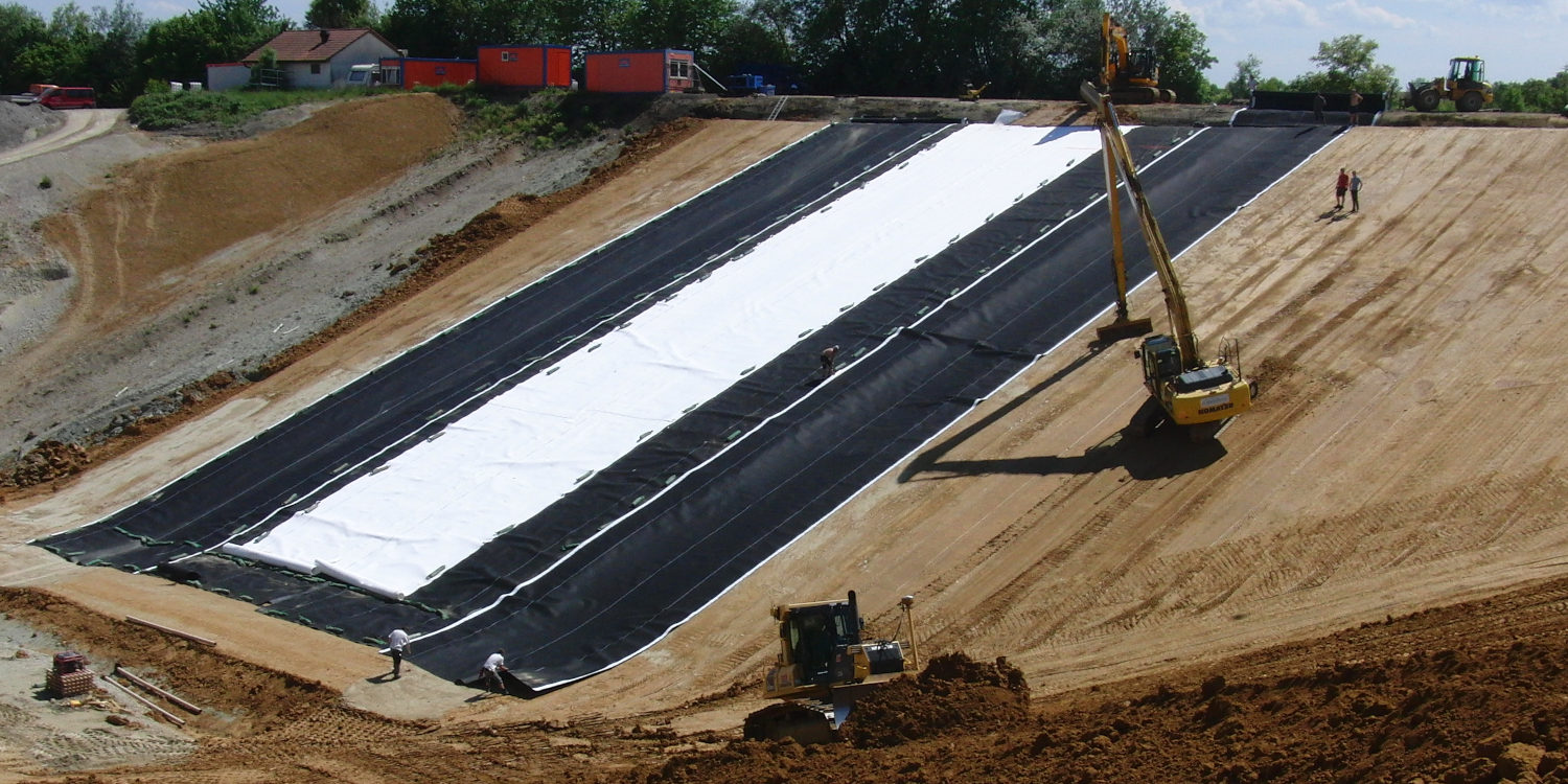 Deponiebau - Fremdprüfung Geotechnik des Dichtungsbaus